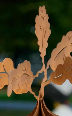 Acorn Sculpture by Helen Neyland