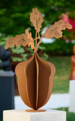 Acorn Sculpture by Helen Neyland