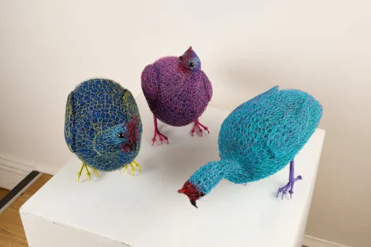 An Improbability of Guinea Fowl by Vicki Combridge