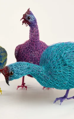 An Improbability of Guinea Fowl by Vicki Combridge