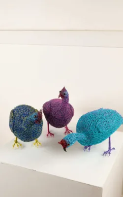 An Improbability of Guinea Fowl by Vicki Combridge