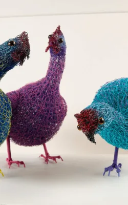 An Improbability of Guinea Fowl by Vicki Combridge