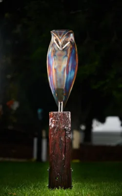Balit-mukmuk (Wurundjeri for Powerful Owl). by Ronald Ahl