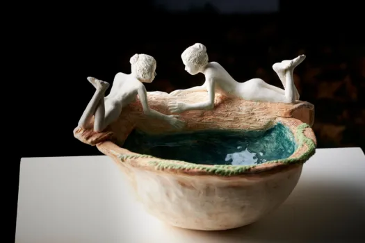 Bird Bath by Betty Knight