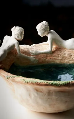 Bird Bath by Betty Knight