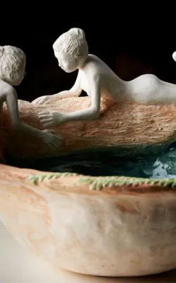 Bird Bath by Betty Knight