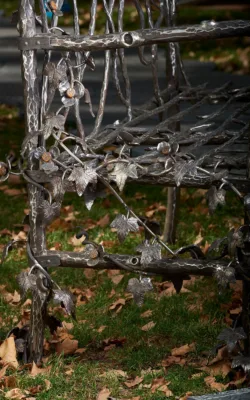 Birds on a Bench by Paul Cacioli