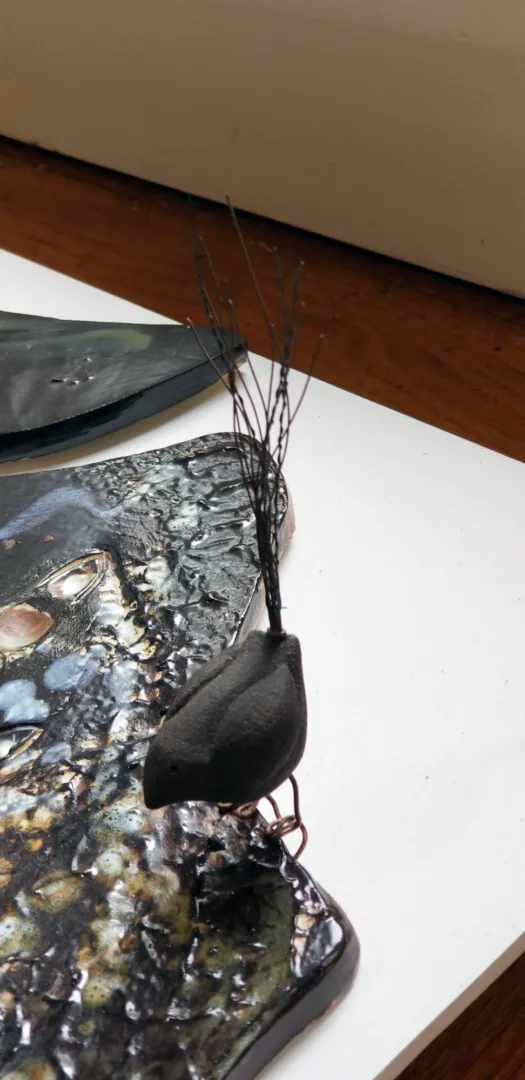 Blue wrens 1 by Veronique Derville