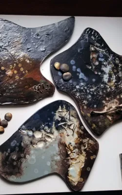 Blue wrens 1 by Veronique Derville