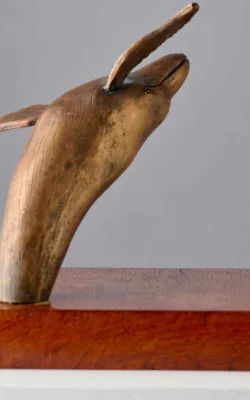 Breaching Whale by Anna Meszaros