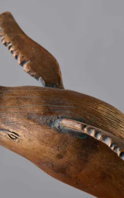 Breaching Whale by Anna Meszaros