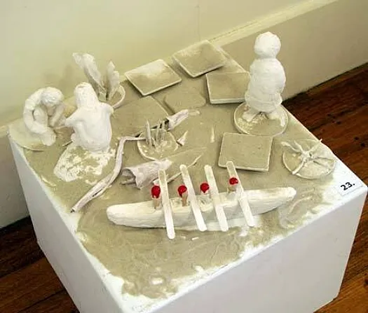 Children Bathing by Suzanne Kaldor