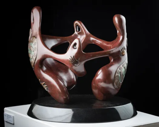 Corroboree Dance - Is a collaboration with aboriginal artist - Walangari Karntawarra by Todd Lyndon Stuart