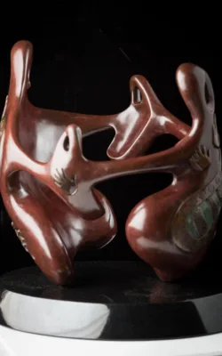 Corroboree Dance - Is a collaboration with aboriginal artist - Walangari Karntawarra by Todd Lyndon Stuart