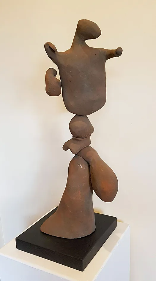 Covid Cairn by Jude Bridges-Tull