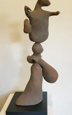 Covid Cairn by Jude Bridges-Tull