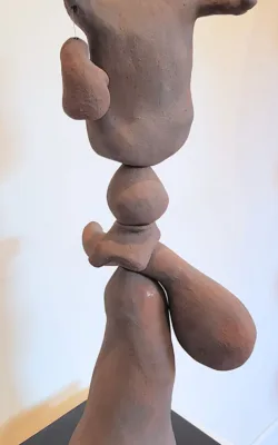 Covid Cairn by Jude Bridges-Tull
