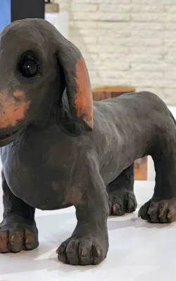 Dachshund by Heather Wilson