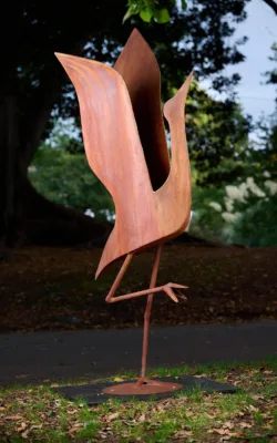 Dancing Brolga by Ronald Ahl