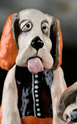 Dogs in Waistcoats by Bronwyn Lewis