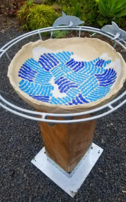 Dolphin bowl. by Graham Duell