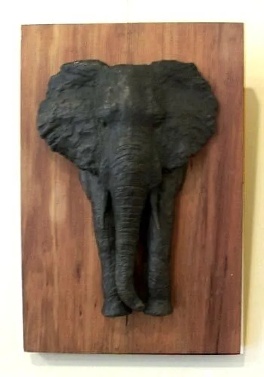 Elephant Door Knocker by Anna Meszaros