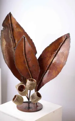 Eucy Leaves and Gumnuts by Graeme Hardidge