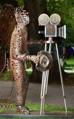 Feathers on film by Josh Hazelwood