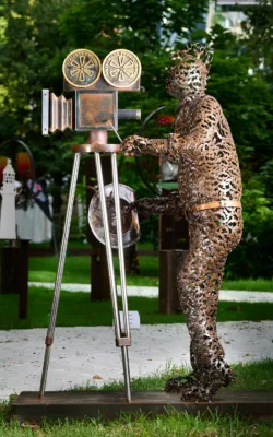 Feathers on film by Josh Hazelwood