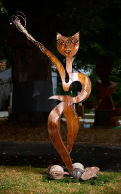 Feline Elegance by Issa Ouattara