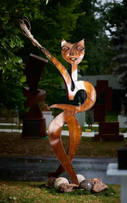 Feline Elegance by Issa Ouattara