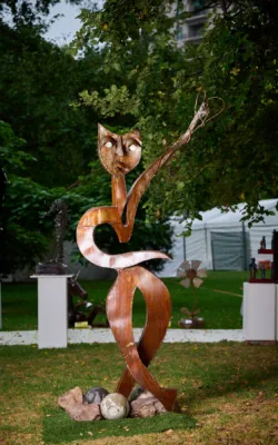 Feline Elegance by Issa Ouattara
