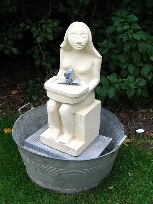 Female Seated by Mary Van den Broek