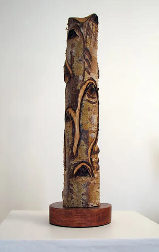 Fish Totem Pole by Fay Gerber