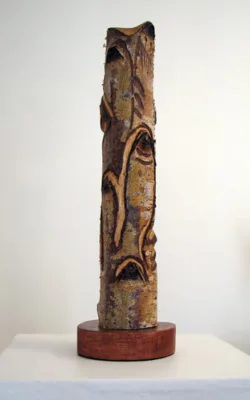 Fish Totem Pole by Fay Gerber