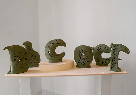 Gaelic Alphabet by Mary Currin