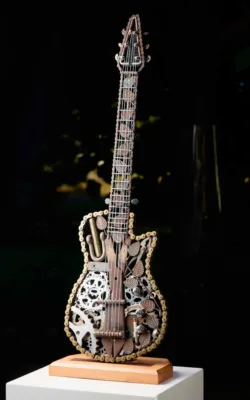 Gardener's Guitar by Roy Hamer