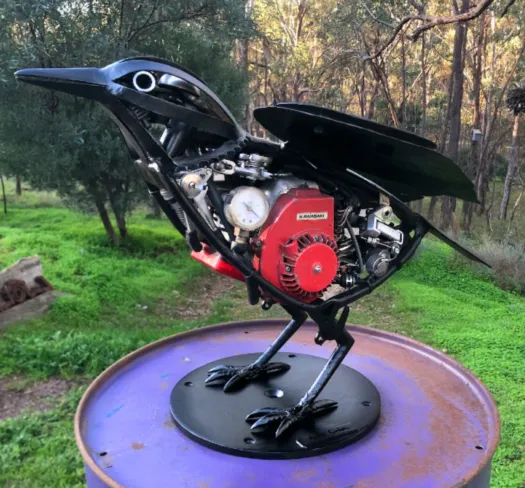 Garth the Mechanical Crow by Andre Sardone