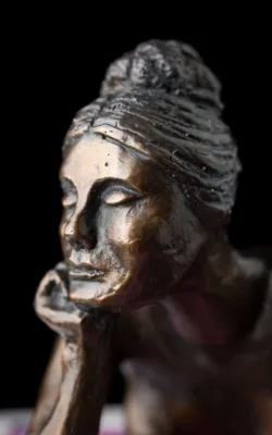 Girl on Books by Eva Ermer