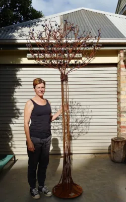 Glass Blossom Tree by Melanie Rayski-Mati