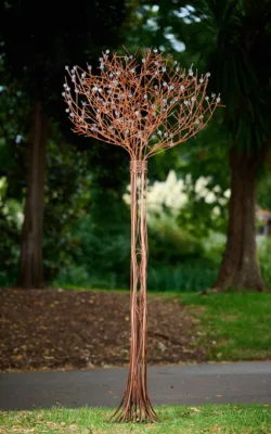 Glass Blossom tree by Melanie Rayski-Mati
