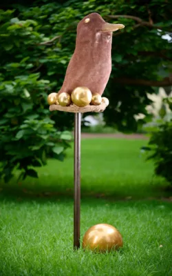 Golden Eggs by Mary Van den Broek