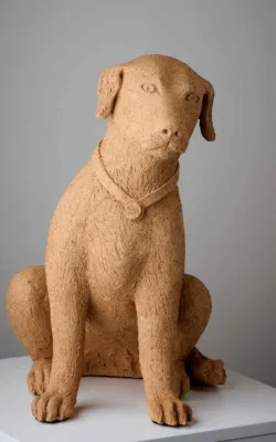 Good dog by Lucinda Brash