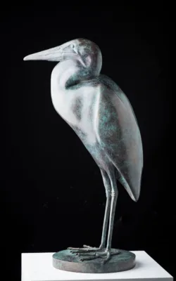 Great Blue Heron by Lucy McEachern