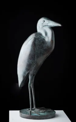 Great Blue Heron by Lucy McEachern