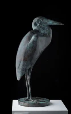 Great Blue Heron by Lucy McEachern