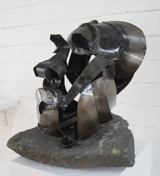 Head of Warrior by Betty Collier