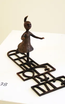 Hop, Skip, Together by Mary Van den Broek