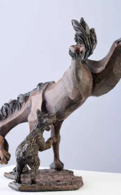 Horsing around by Aukje Van Vark