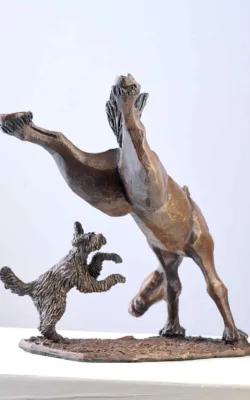 Horsing around by Aukje Van Vark